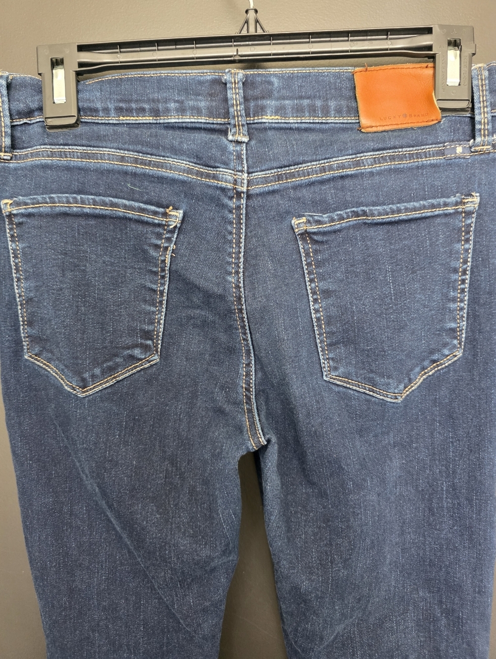 Lucky Brand Brooke Legging Jeans Women 6/28 Dark Wash Skinny Stretch Mid Rise - Picture 8 of 9